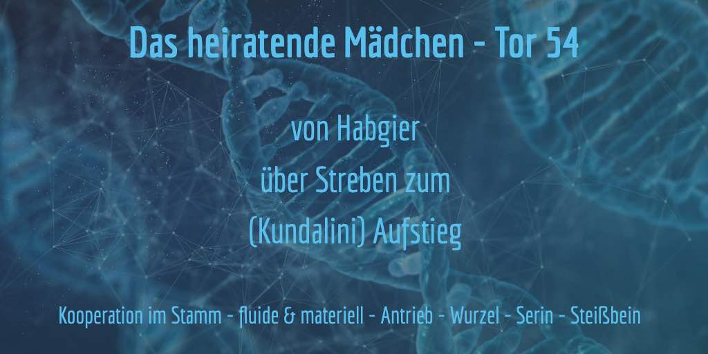 Human Design Tor 54 - Ehrgeiz