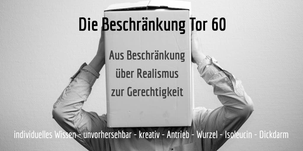 Human Design Tor 60 - Beschränkung - Akzeptieren