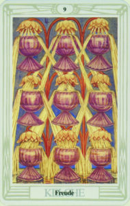 Crowley Tarot 9 Kelche